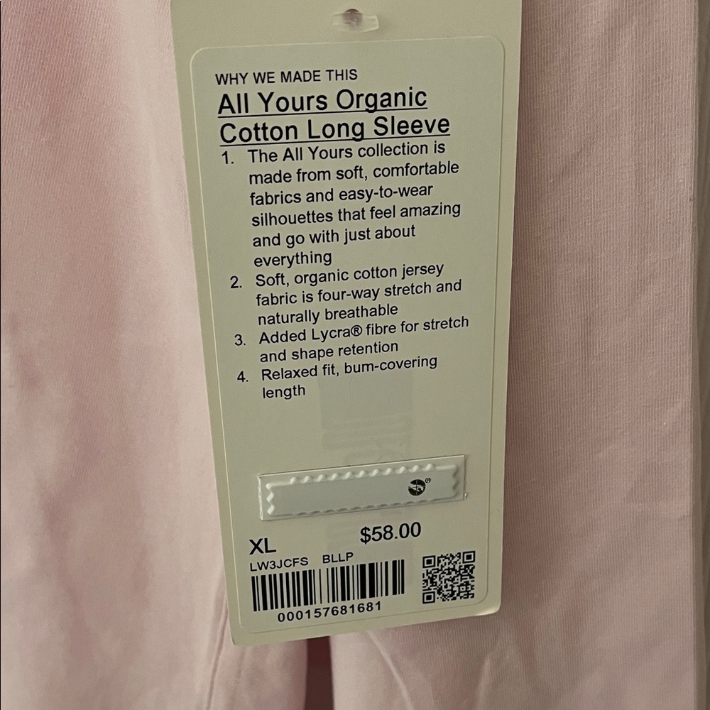 lululemon athletica Pink Long Sleeve Tee - Picture 4 of 5